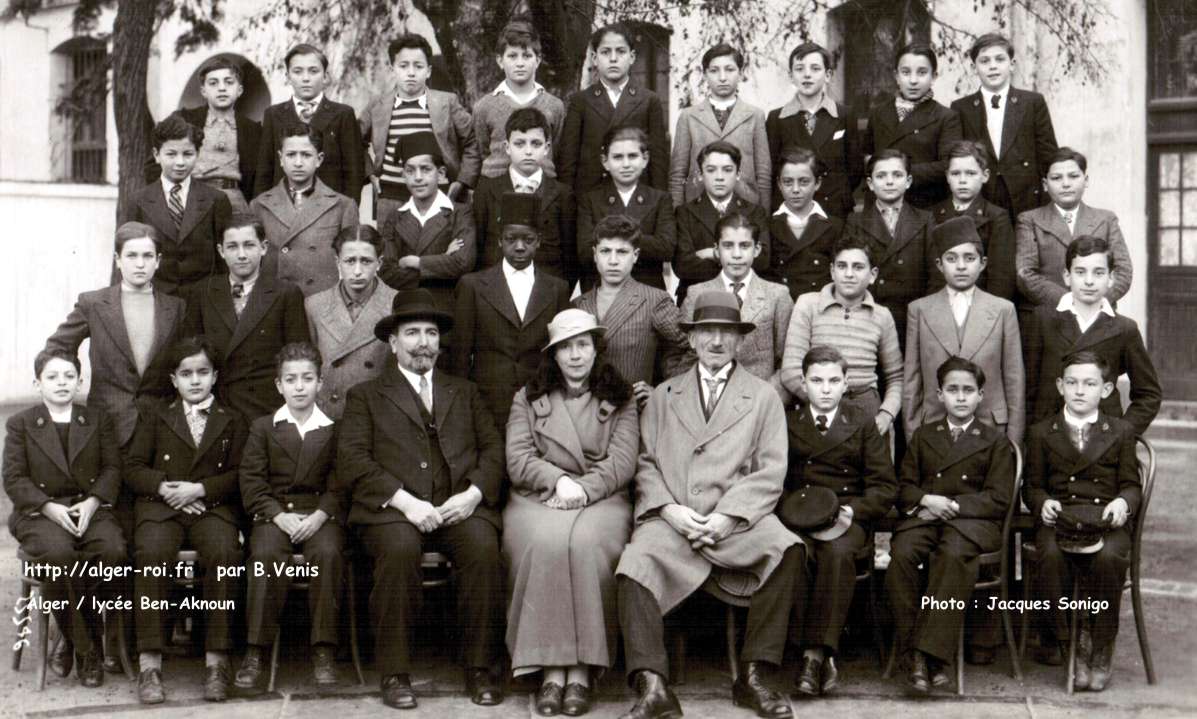 lycee ben-aknoun,6b1934-1935,34-35,sonigo,photos de classes