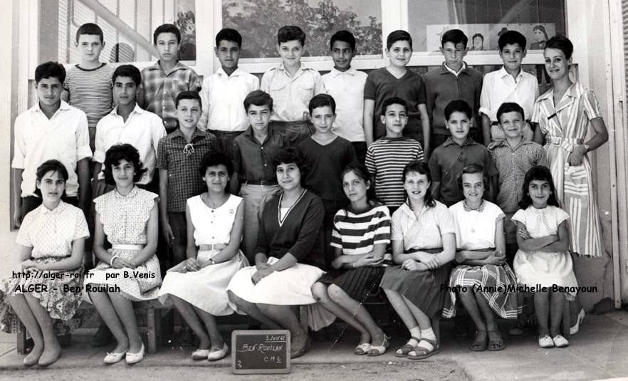 CM2,1960-1961 - Classe de Mlle Faisant 