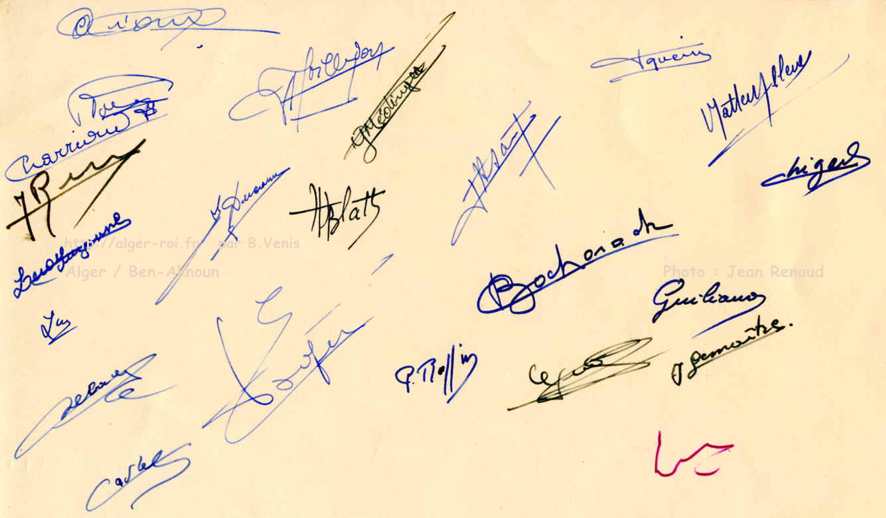 signatures