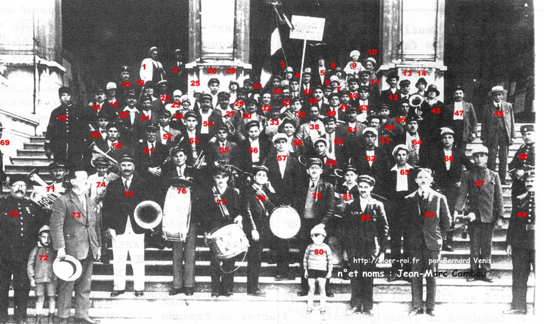 Les Birkadémois au grand concours international de musique : juin 1930