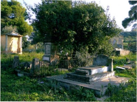 Une vue du cimetière