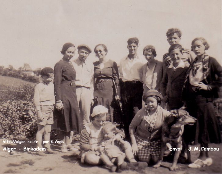 A la ferme Sintés au Djenen Mézziane dans les années 30-35 