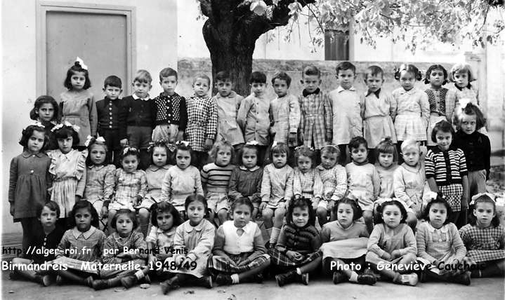 École maternelle de Birmandreis, section: grands, 1948-1949