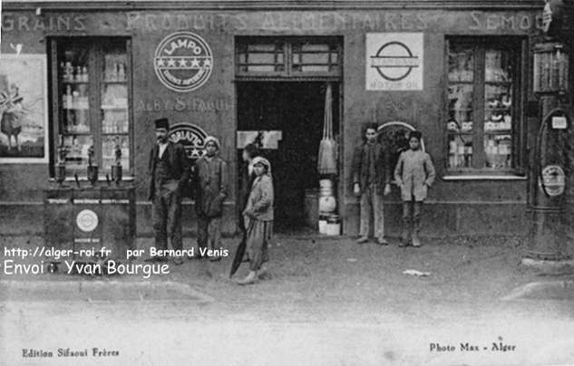 Épicerie Sifaoui...la carte: éditions Sifaoui frères.