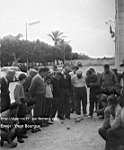 Une partie de pétanque