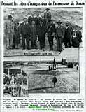 1.-Inauguration de l'aérodrome Thoret