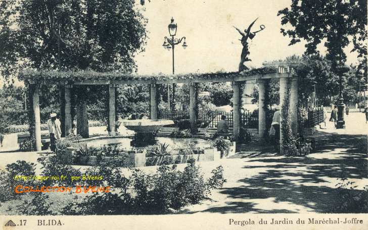 Pergola du jardin du maréchal Joffre 