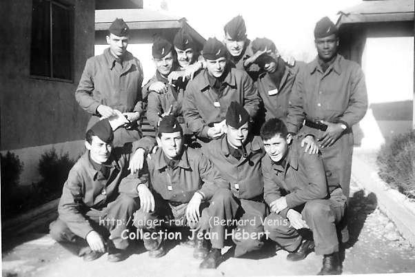 Blida, engagés volontaires dans l'armée de l'Air, 1958 
