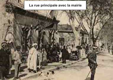 La rue principale et la mairie