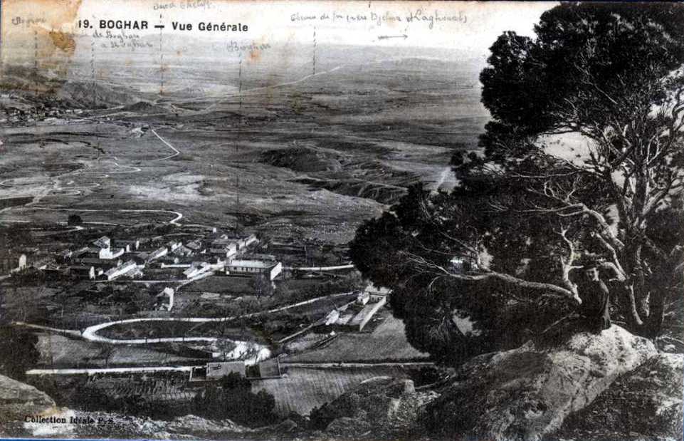 boghar,le fort et vue generale