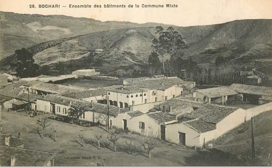 boghari,batiments de la commune mixte