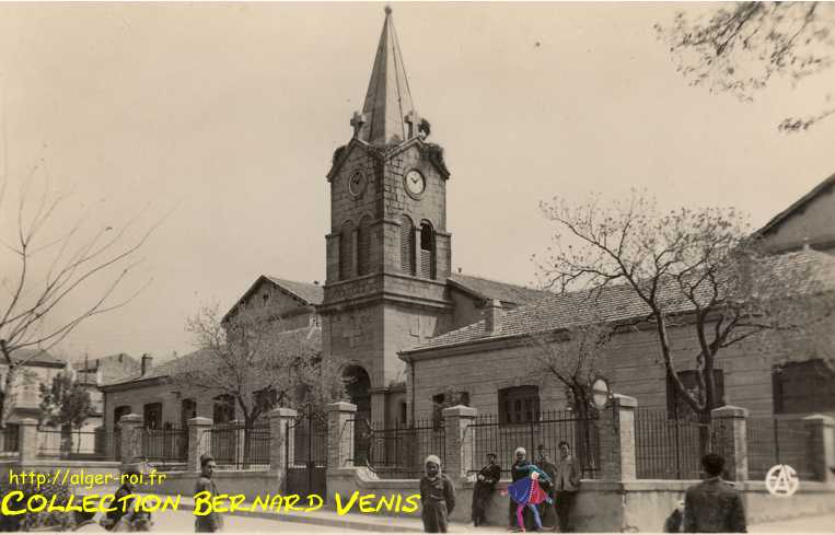 BORDJ BOU ARRERIDJ, l'eglise et l'école