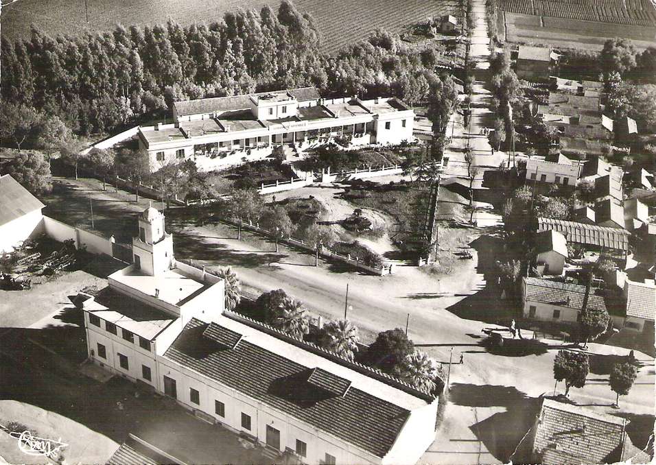 bordj-menaiel,vue aerienne,bastos et gendarmerie