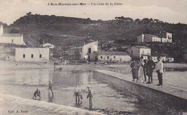 Un coin de la jetée, bou-haroun