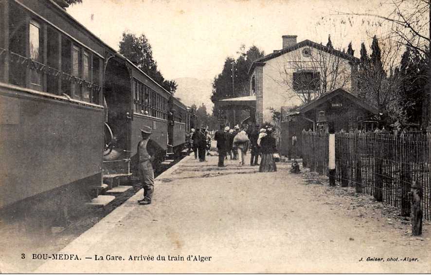 3.- Arrivée du train