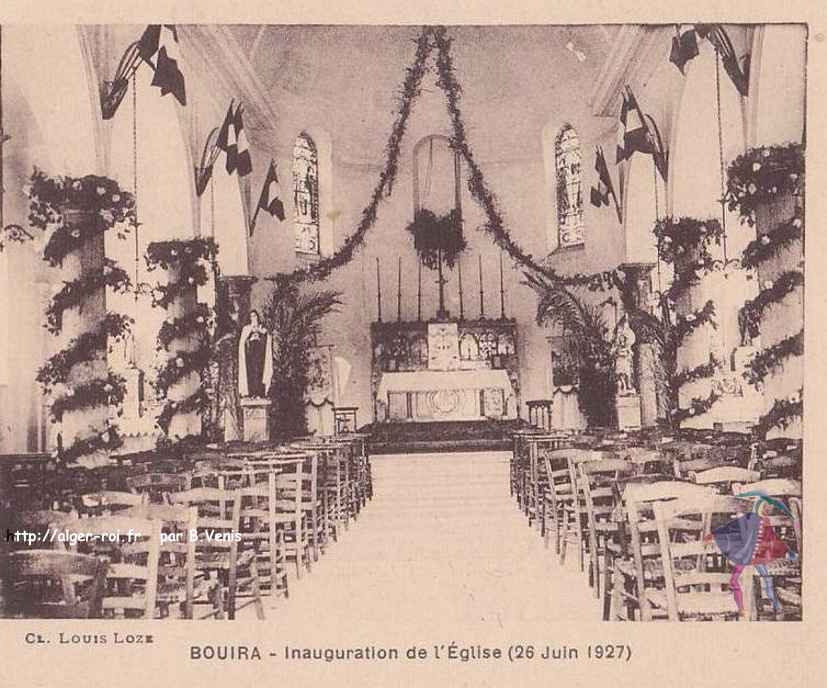 bouira,grande kabylie,inauguration de l'eglise