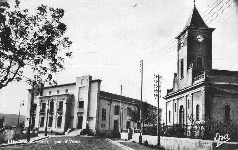 La mairie et l'église