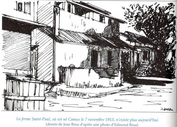La ferme Saint-Paul, où est né Camus le 7 novembre 1913, 