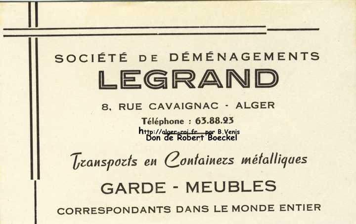 Déménagements Legrand 