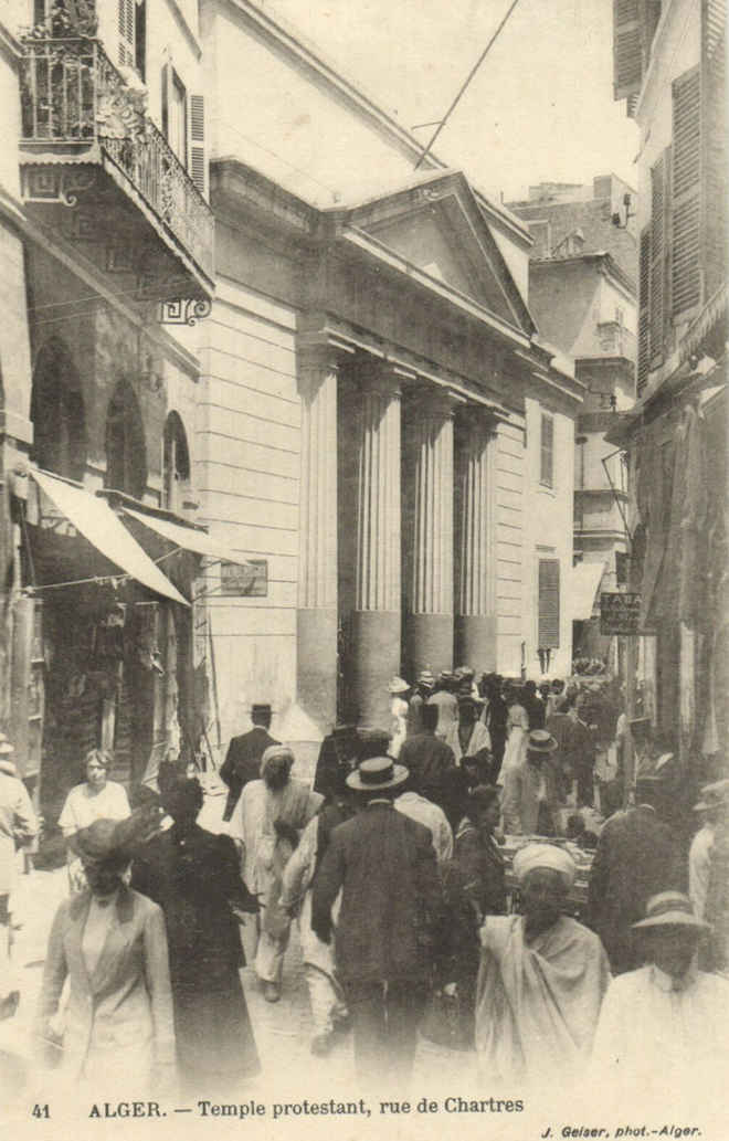 LE TEMPLE PROTESTANT DE LA RUE DE CHARTRES