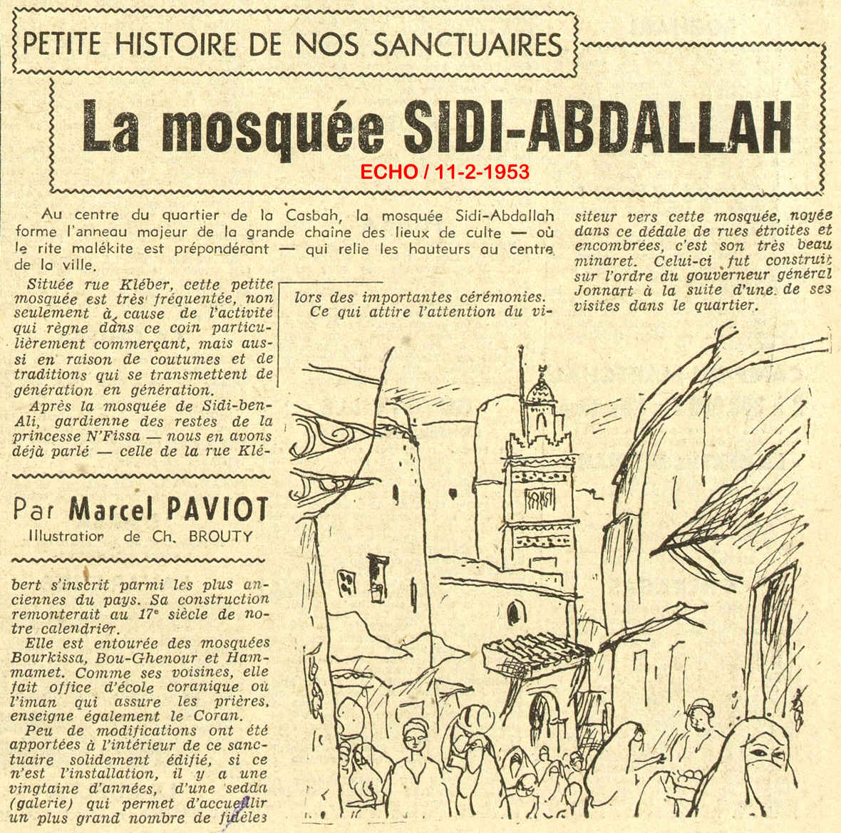 LA MOSQUÉE SIDI-ABDALLAH