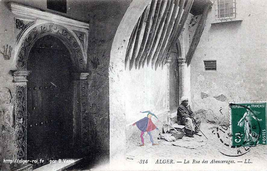 la casbah d'Alger rue desabencerage