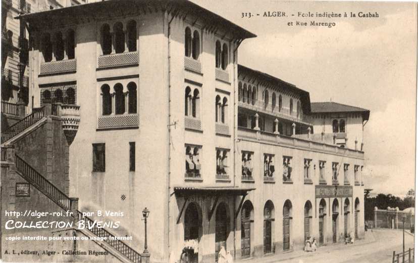 ÉCOLE INDIGÈNE à la casbah