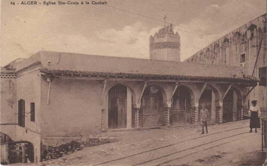 la casbah d'alger,eglise sainte-croix