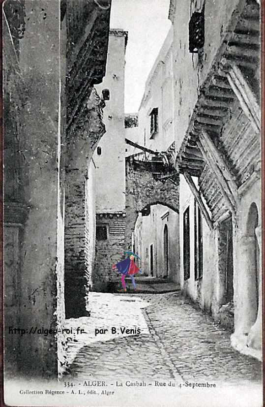 Casbah,rue du 4 septembre