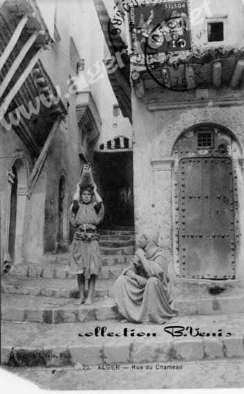 Alger, la casbah : rue du Chameau