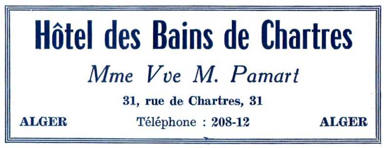 hotel des bains de chartres