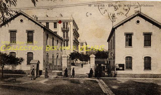 Entrée de la caserne  d'Orléans