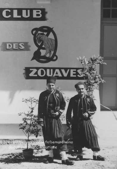 Le club des Zouaves à la caserne d'orléans