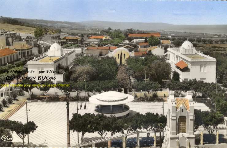 Le centre, vue panoramique