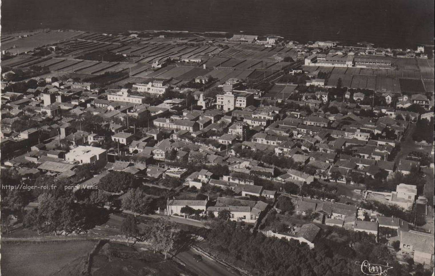 Vue générale vers la plage, castiglione