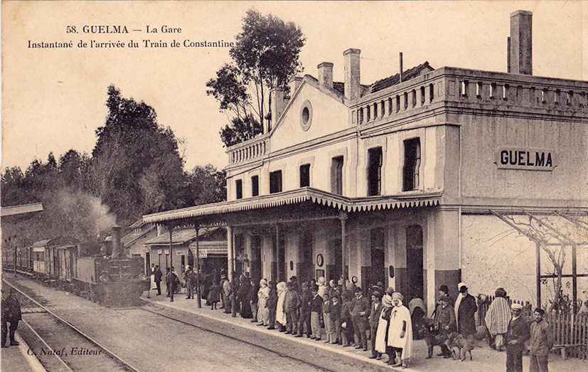 guelma, la gare