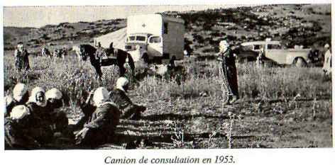 Camion de consultation.