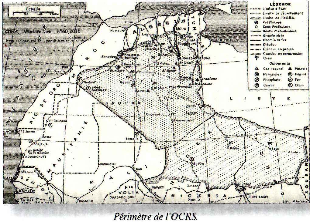 Périmètre de l'OCRS.