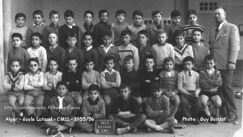 Cours moyen 1, 1955-1956, instituteur : mr. Dossat