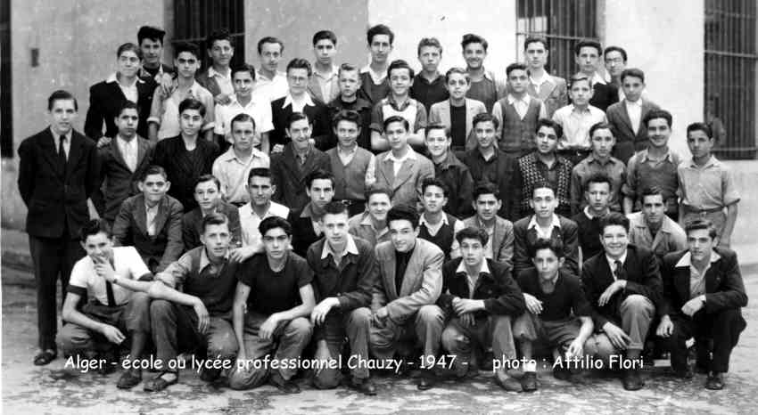 école professionnelle CHAUZY , 1947.