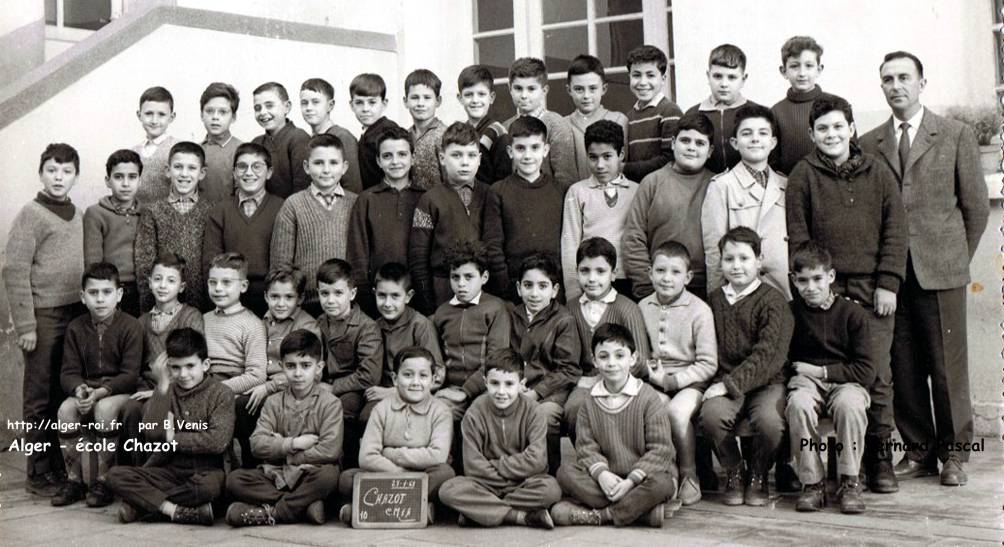 École Chazot,cm1b, 60-61