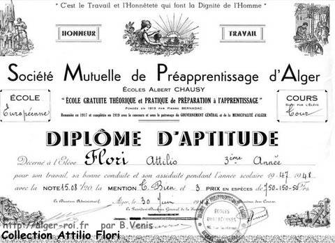 diplôme d'aptitude