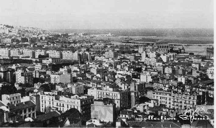 vue sur le Champ de Manoeuvres, Belcourt, le Hamma 