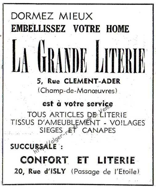 LA GRANDE LITERIE