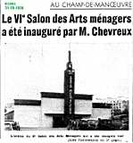 Le VIe Salon des Arts ménagers