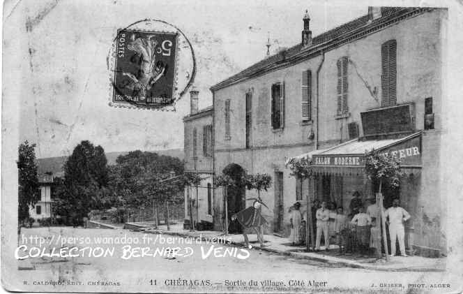 Sortie du village, côté Alger