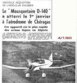 NOUVELLE ACQUISITION DE L'AERO-CLUB D'ALGERIE