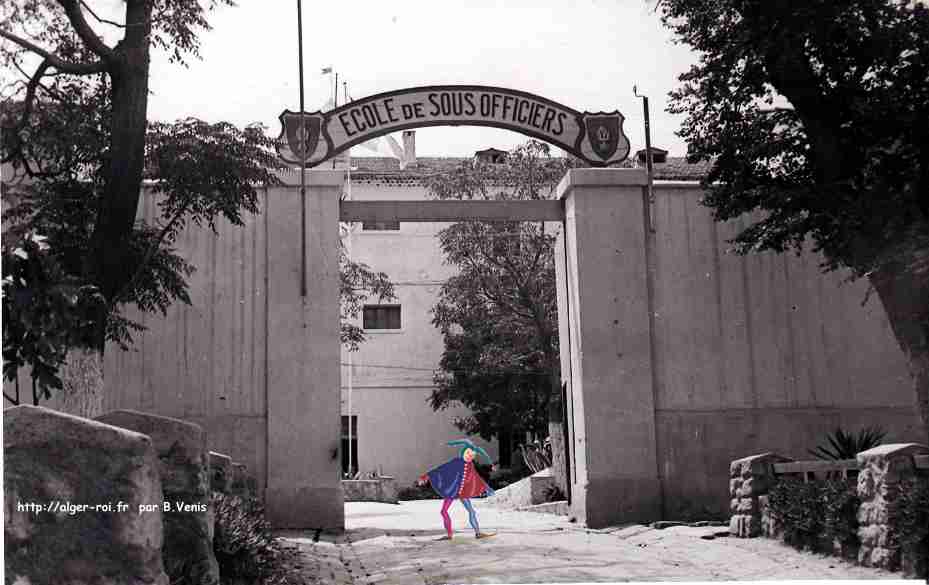 Cherchell cesaree,entree de l'ecole militaire