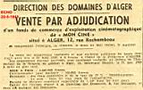 VENTE PAR ADJUDICATION