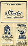 PROGRAMME CINÉMA " LE CLUB"